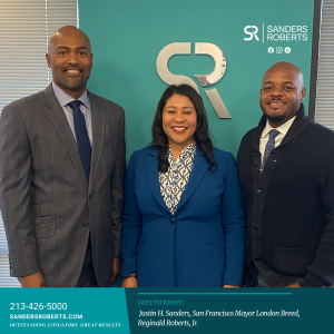 Sanders Roberts LLP Hosted a Conversation With San Francisco Mayor London Breed